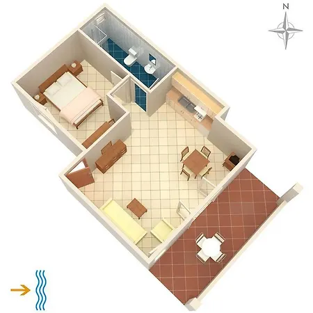 Apartamento Rogoznica 3094b *